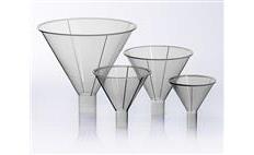 Funnel, Powder, Polypropylene