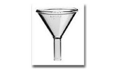 Funnel, Filling, Powder, 1 1/2" Stem, Kimble