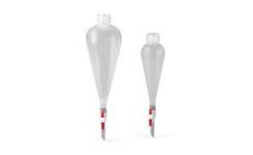 Pear-Shaped Squibb Separatory Funnels