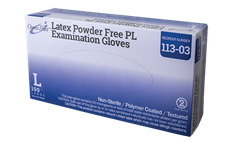 OmniTrust #113 Series Latex Powder Free PL Examination Glove