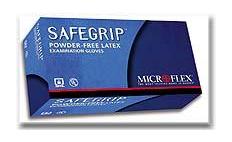 SafeGrip<font size=-1><sup>TM</sup></font> Powder-Free Latex Exam Glove