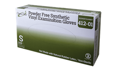 OmniTrust #412 Series Vinyl Powder Free Examination Glove