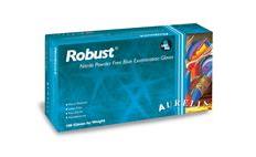 Aurelia Robust Blue Nitrile Powder-Free Examination Gloves