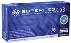 Supercede X3 Nitrile Exam Gloves