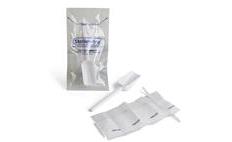 Sterile sampling scoop and bag