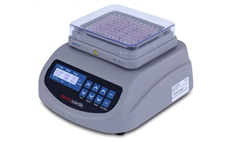 Mixer with 96-well microplates/tube strips block