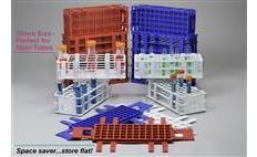 Test Tube Racks No-Wire Space Saver