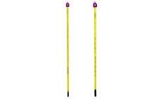 Environmentally friendly easy read thermometers