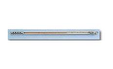 Thermometer, Mercury, Yellow Backed, Metal Armoured