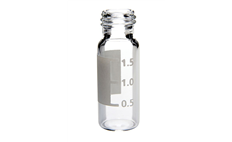 9mm Clear Glass Screw Thread Vial