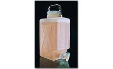 NALGENE&amp;reg; 2327 Fluorinated Rectangular Carboys with Spigot, fluorinated high-density polyethylene