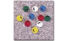 NALGENE&amp;reg; 5045 Cryogenic Vial Closure Color Coders, polystyrene