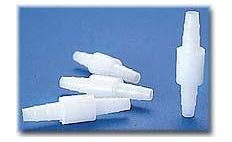 NALGENE&amp;reg; 6120 Check Valve and Positive Connector, high-density polyethylene; silicone diaphragm