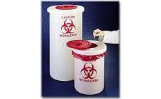 NALGENE&amp;reg; 6370 Biohazardous Waste Containers, polypropylene
