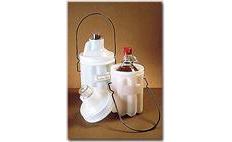 NALGENE&amp;reg; 6501 Safety Bottle Carriers, low-density polyethylene; carbonate cap; epoxy-coated hand