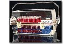 NALGENE&amp;reg; 7135 Bio Transport Carrier, polycarbonate; silicone gasket, polysulfone clamps