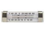 Thermometers, Refrigerator/Freezer Thermometer, Liquid-in-glass, H-B Durac