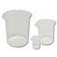 Beakers, Griffin, Kartell Griffin Beaker, Graduated, Polypropylene