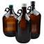 Bottles, Glass Bottle, Jug, Amber
