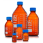 Bottles, Media, Square Glass Amber Bottle, Dual Graduations, Screwcap