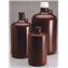 Bottles, 2204 Large Amber Narrow-Mouth Bottles; amber PPCO; amber polypropylene screw closure, NALGENE&amp;reg;