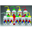 Bottles, Wash Bottle, Right-To-Know Safety-labeled, Wide Mouth, GHS