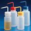 Bottles, Wash Bottle, Wide Mouth, Screwcap, Polyethylene
