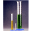 NALGENE&amp;reg; 3663 Graduated Cylinders, polymethylpentane; blue polypropylene base