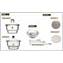 Desiccator, Accessories- Replacement Plates and Lids, Kimble | DWK Life Sciences