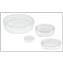 Dishes, Economy Petri Dish, Sterile, Clear Polystyrene, Mono-plate