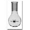 Flask, Boiling, Round bottom, Short Neck, Full Length ST24/40 Joint, Kimble