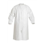 Apparel, Frock, Pro/Clean&amp;trade;, 5-Snap Front, Tunnelized Elastic Wrists, bound neck, white, Dupont&amp;trade;