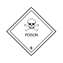Labels, Identification Label, Warning, D.O.T. Poison, Shamrock