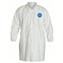 Apparel, Lab Coats, Tyvek&amp;reg;, Full-Cut, 5 Snaps, No Pockets, Collar, Dupont&amp;trade;