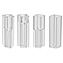 Cuvettes, Spectrophotometer Cuvette, Optically Clear Polystyrene, Disposable
