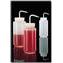 NALGENE&amp;reg; 2407 Wide-Mouth Wash Bottles, low-density polyethylene bottle; polypropylene screw closure/stem; polypropylene copolymer draw tube