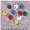 NALGENE&amp;reg; 5045 Cryogenic Vial Closure Color Coders, polystyrene